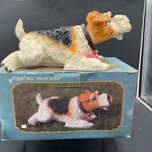 Cracker Barrel Scottish Terrier Bobbing Head Bobble Head Terrier Dog Figurine